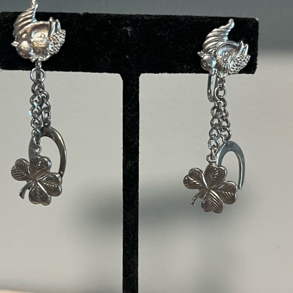 Signed alice silver earrings - Picture 1 of 6